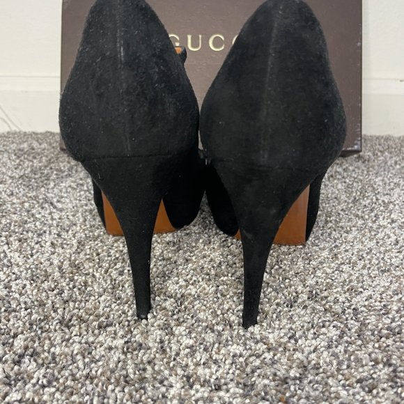 Authentic Gucci Peep Toe Heel -*Ships in box* Size 38 - Picture 13 of 15